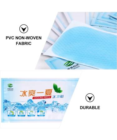 Healeved 40pcs Cooling Patches - Fever Reducer for Headache, Toothache, and Fatigue Relief - Buy Online on GoSupps.com