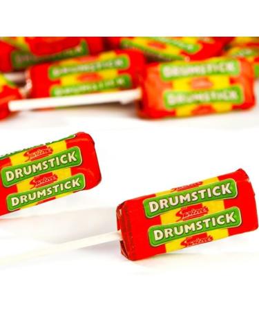 Drumstick Lollies Chews Retro Sweets Party Wedding Favours 10.5g (50 lollies(Half Box)) - Buy Online on GoSupps.com