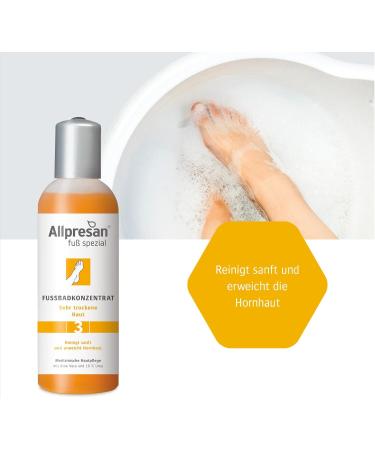 Allpresan Fuß Spezial No. 3 Foot Bath Concentrate for Very Dry Skin - Gently Cleanses and Softens Calluses 150 ml (2) - Buy Online on GoSupps.com