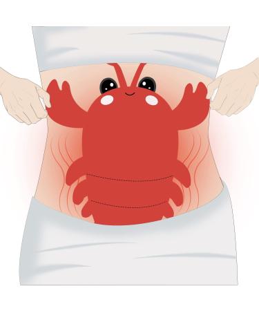 Intoypad Microwavable Menstrual Heating Pad - Cute Lobster Plush Warming Pillow - Buy Online on GoSupps.com