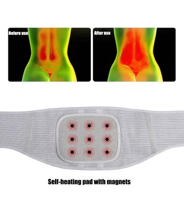 Lumbar Support Belt - Self-Heating Orthosis for Lower Back Pain Relief | Removable Metal Spring Strips for Sciatica Spinal Stenosis Scoliosis | Sizes M-XXL - Buy Online on GoSupps.com