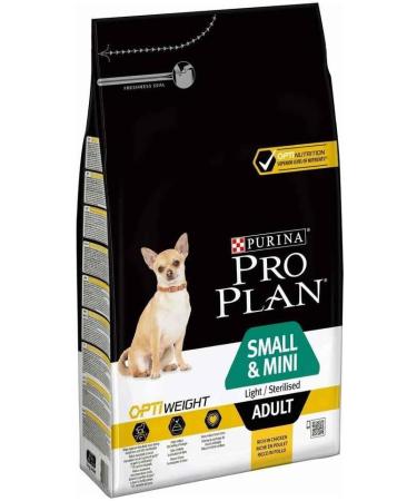 PURINA PRO PLAN | Small & Mini Adult | Light Sterilised Rich in Chicken | Dry food | small adult dogs | 7kg bag - Buy Online on GoSupps.com