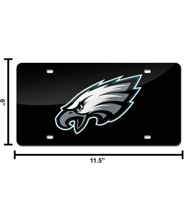 NFL Buffalo Bills vs Philadelphia Eagles Black License Plate | Rico Industries - Buy Online on GoSupps.com