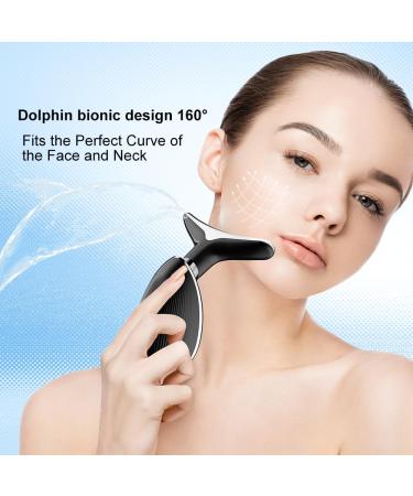 Buy Neck Face Massager - 3-in-1 Facial Sculpting Tool with Vibration for Double Chin - Multifunctional Device (Black) - Free International Shipping - Buy Online on GoSupps.com