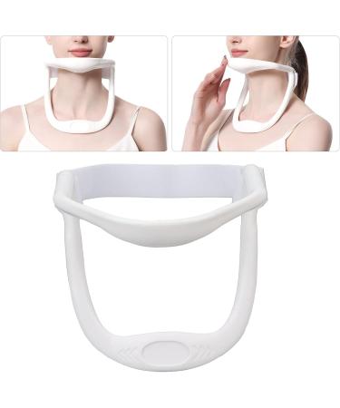 Shop Halswill Neck Pain Posture Corrector | Cervical Traction & Spine Decompression Support (White) - Improve Posture & Alleviate Discomfort Worldwide - Buy Online on GoSupps.com