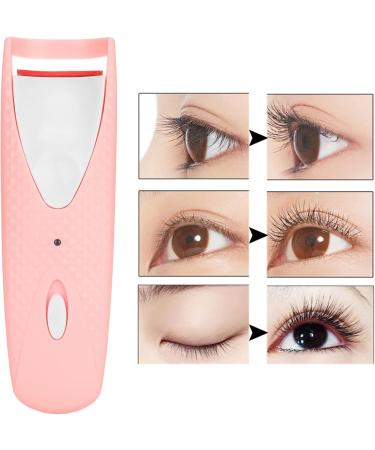 Heated Eyelash Curler - Portable Quick Preheating High Safety Battery Powered Ergonomic Design for Perfect Lashes - Buy Online on GoSupps.com