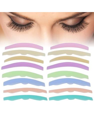8pcs Silicone Eyelash Perming Pads - Professional Curler Rods & Lift Shield Tool for Stunning Lash Results - Buy Online on GoSupps.com