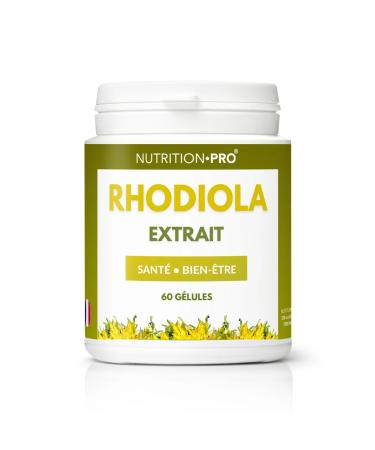 Rhodiola Rosea 60 G lules V g tales Extrait Concentr 1% Salidrosides Anti-Stress & Anti-Fatigue Clart Mentale M moire Endurance Compl ment Adaptog ne Naturel Nutrition pro
