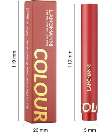 SOMGKINE Matte liquid lipstick water resistant liquid lipstick nude 01 - Buy Online on GoSupps.com