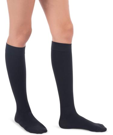 Jomi Compression Knee High Stockings 20-30mmHg Small Black - Buy Online on GoSupps.com