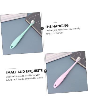 Minkissy 6 STK Infant Toothbrush Set | Baby Tooth Cleaner & Gift | Kids Toothbrush & Toothpaste for Milk Teeth | Toddler Dental Care Accessories - Buy Online on GoSupps.com