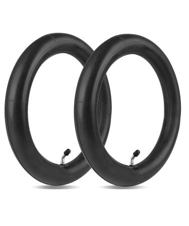 2-Pack 12.5 x 2.25 Scooter Tire Tubes 12  x 2 " CR202L-A60 Angled Valve Stem Heavy Duty 12" Bike Tubes Compatible with Most 12.5 X 1.75/2.25" 12 1/2 x2 1/4 Kid Bike Tubes/Scooter Inner Tubes
