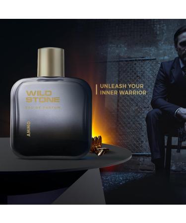 Wild Stone Ammo Eau De Parfum for Men 100ml|Spicy and Woody Long Lasting Perfume for Men|Premium Perfume|EDP - Buy Online on GoSupps.com