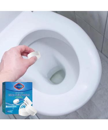 Toilet Tank Cleaner | Splash Toilets Cleaner Toilet Tablet for Powerful Cleaning and Active Oxygen Purification Foam Design Cleans Urine and Stains in Sink Bathroom and Pochy - Buy Online on GoSupps.com
