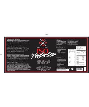 Driven Iso-Perfection Isolate protein Stevia sweetened Chocolate 5lb - Buy Online on GoSupps.com