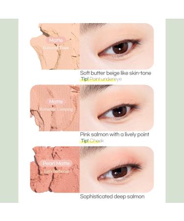Etude House Good Morning Camping 10-Color Eye Shadow Palette | Vivid Summer Shades for Lovely Kbeauty Makeup - Buy Online on GoSupps.com