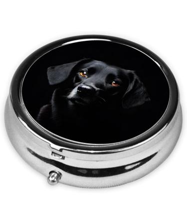 Shop Puppies Dog Printed Mini Round Pill Box - 3 Compartment Travel Organizer for Home & Office - Buy Online on GoSupps.com