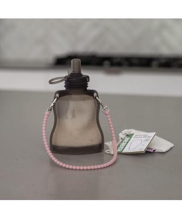 haakaa Silicone Carry Strap for Yummy Pouch Milk Storage Bag  Silicone Stretchable Toddler Toy Bottle Harness Straps Pacifier Teether Strap Teething Clip Strap for Strollers Pink - Buy Online on GoSupps.com