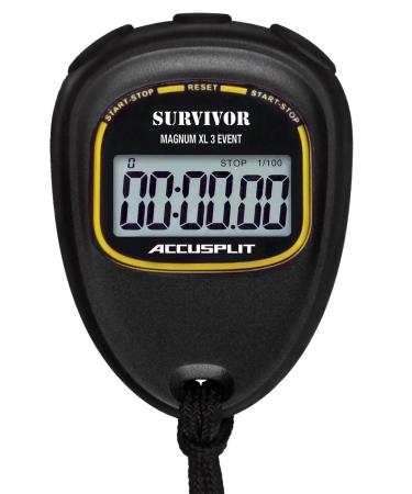 Accusplit New Survivor SX 2 Series Stopwatch Black