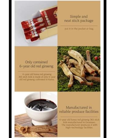 Premium 6-Year Red Ginseng 365 Stick - Boost Energy and Immunity - Buy Online on GoSupps.com