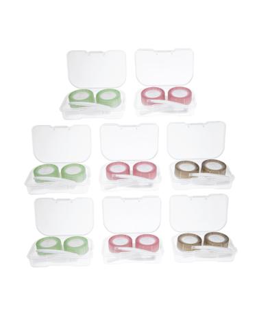 Partykindom 8 Party tools for inserting and removing suitcases carrying bag travel set travel requirements Appendix for men and women made of plastic