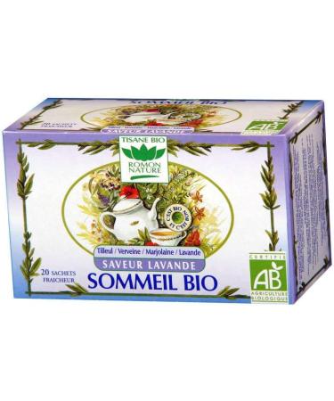  ROMON NATURE Araquelle - Herbal Teas - Organic Lavender Sleep Tea - Contents: 20 sachets - Buy Online on GoSupps.com