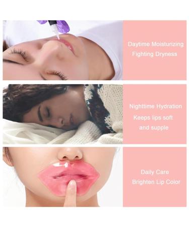 ZARICS 30PCS Lip & Under Eye Mask Set - 24K Crystal Collagen Eye Patches for Puffiness Moisturizing Pink Lip Masks Fine Lines & Dark Circles Solution for Women & Men - International Shipping Available - Buy Online on GoSupps.com