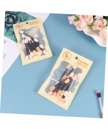 Baluue 72 Pcs Eye Shadow Applicator Eyeshadow Sponge Applicator Dual Ended Eyeshadow Brush Black - Buy Online on GoSupps.com