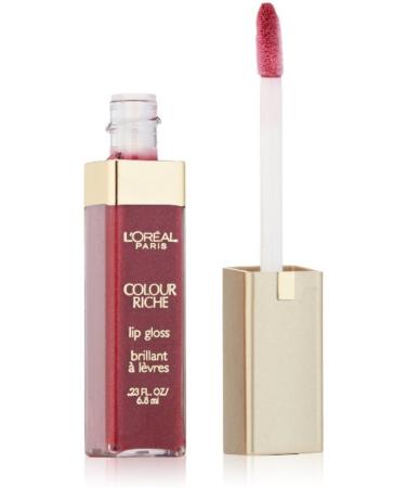 L'Or al Paris Colour Riche Lip Gloss  Rich Plum  0.23 fl. oz.