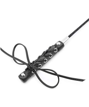 Premium Leather Riding Crop with Braided Handle | High Quality Equestrian Horse Crop - Buy Online on GoSupps.com