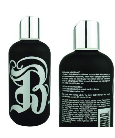 Biotin Beard Growth Conditioner - High Potency Thickening Formula for Grooming | Best Beard Care - Movember Forever 8.5oz - Buy Online on GoSupps.com