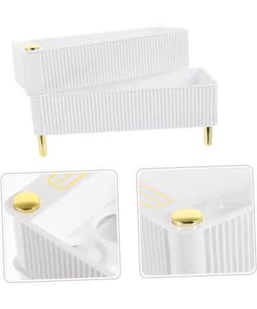 Box Egg Container Eggs Kitchen Multi-layers Organizer Holder Plastic Storage Refrigerator re-usable White 26.5X16X10CM - Buy Online on GoSupps.com