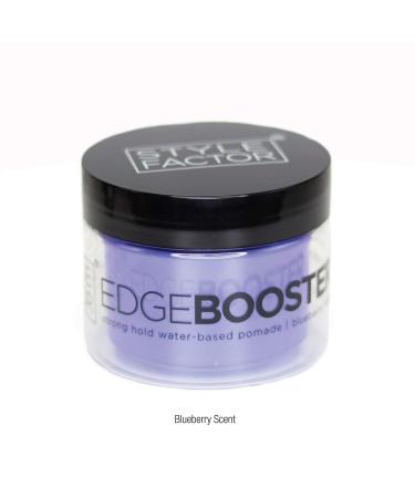 EDGE BOOSTER Strong Hold Pomade - Blueberry Super Shine & Moisture 3.38oz - Buy Online on GoSupps.com