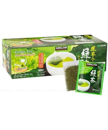 Kirkland Signature Original Green Tea 100 Count - Buy Online on GoSupps.com