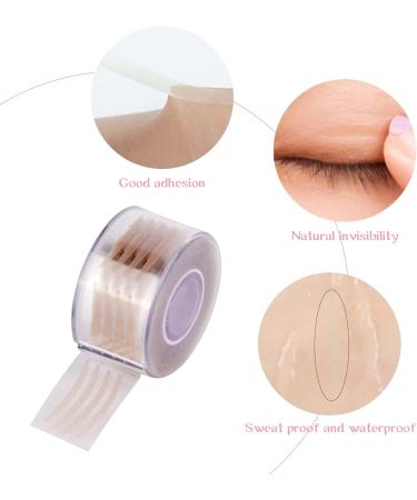 600pcs Double Eyelid Tapes with Fork Rods & Tweezers | Breathable & Waterproof Eyelid Lifter Strips for Droopy Eyes | Lace Mesh Stickers for Big Eye Makeup (24 * 2.4mm) - Buy Online on GoSupps.com