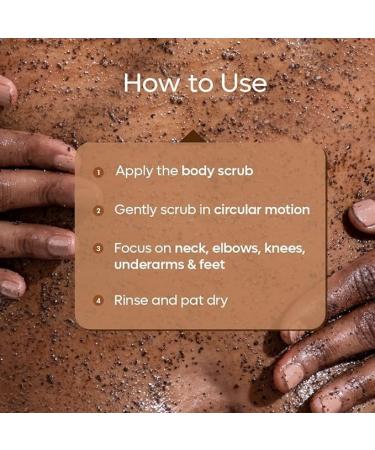 m_caffeine Exfoliating Coffee Body Scrub for Tan Removal | De-Tan Scrub with Coconut Oil for Soft Smooth Skin | 100g - For Women & Men - Buy Online on GoSupps.com