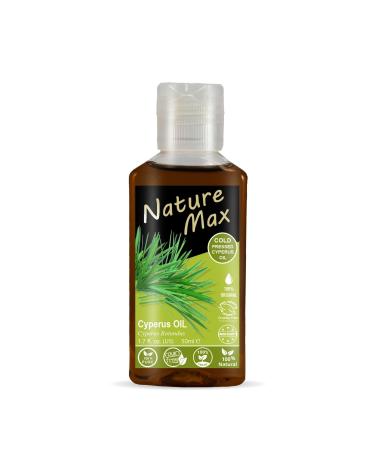 bonballoon Nature Max Cyperus Oil Natural Cold Pressed Premium Undiluted Pure Egyptian Arab Egypt For Skin Care Non Gmo Halal (1 Pack 1.7 oz / 50 ml)
