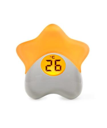Purflo Starlight Colour Changing Baby Room Thermometer | USB Rechargeable Digital Temperature Monitor for Indoor & Nursery | One Of Your Baby Essentials