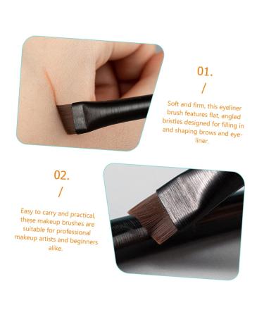 Shop Minkissy 6 Sets Eyeliner Brush & Multi-function Makeup Brush Bundle - Perfect for Eyebrows Eye Liner & Ear Piercing - Buy Online on GoSupps.com