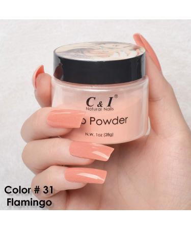 C & I Dipping Powder Color No.031 Flamingo Yellow Color System - Buy Online on GoSupps.com