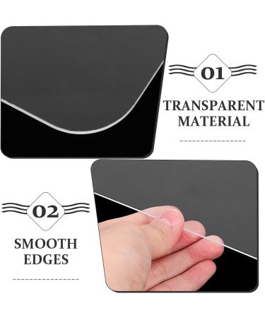 Planche M ches Transparente Lot de 2 Palettes L g res pour Coloration et Soins Capillaires Outil de M ches Pratique Adapt aux Cheveux Vari s en Salon Domicile - Buy Online on GoSupps.com