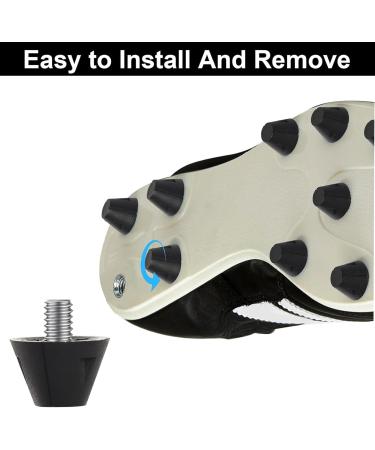 12 Pack Soccer Shoe Spikes - Replacement Spikes & Stollen for Optimal Performance - 5mm Thread Accessories - Buy Online on GoSupps.com