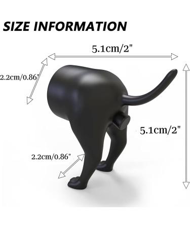 3-Part Dog Butt Toothpaste Topper - Funny Gift for Pet Lovers & Friends | Unique Squeeze Toy for Hilarious Doggie Fun - Buy Online on GoSupps.com