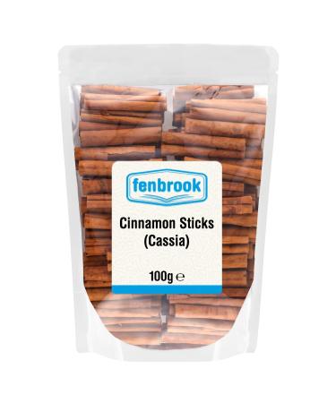 Cinnamon Sticks (Cassia) 100g by Fenbrook