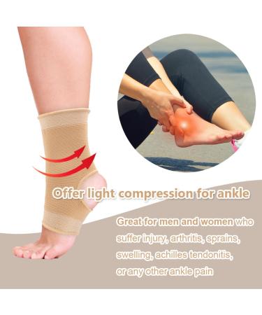 Kunoli Ankle Support Socks for Ligament Damage and Sprained Ankle Recovery - Compression Brace for Men and Women - Functional Support Socks (Size M) - Buy Online on GoSupps.com
