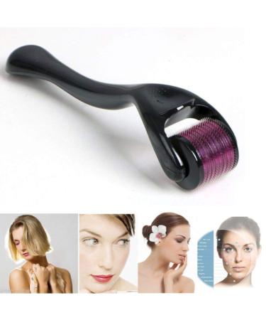 Derma Roller for Beard Hair Growth 540 Microneedles with Storage Case - 1.0mm - Buy Online on GoSupps.com