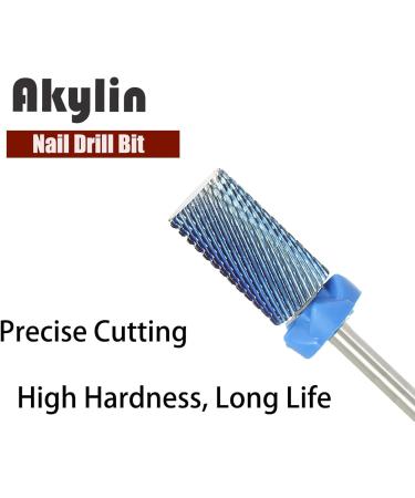 Akylin Carbide Nail Drill Bits - 3/32' Fast Remove for Acrylic/Hard Gels for Manicure Pedicure Cuticle Gel Polishing Salon Bits-Left and Right Hand(Medium) Medium-M Type-D - Buy Online on GoSupps.com