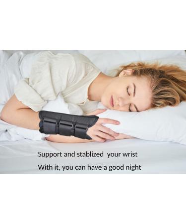 Wrist Brace for Carpal Tunnel - Adjustable Support for Sprains Arthritis & Pain Relief (Right Small - Buy Online on GoSupps.com