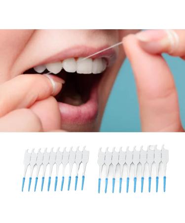 200 Interdental Brushes - Soft Silicone Head Dental Floss Picks with Case | Portable Oral Care Solutions - Buy Online on GoSupps.com