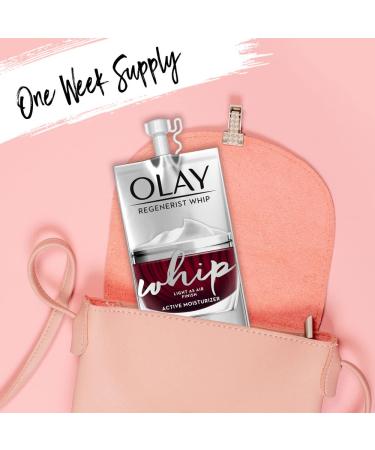 Olay Regenerist Micro-Sculpting Cream Face Moisturizer with Hyaluronic Acid & Niacinamide - 1.7 oz (Pack of 1) - Includes Olay Whip Travel Size for Dry Skin - Buy Online on GoSupps.com